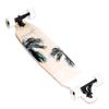 Muuwmi ABEC 7 Longboard, for Children and Adults, Skateboards, with or Without Lighting Wheels (Beach) view 3