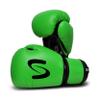 Adults Classic Boxing Gloves - Boxing MMA Muay Thai Training & Bag Work (Green Black, 16 Oz) view 1