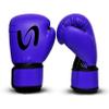 Adults Classic Boxing Gloves - Boxing MMA Muay Thai Training & Bag Work (Blue Black, 16 Oz) view 2