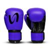 Adults Classic Boxing Gloves - Boxing MMA Muay Thai Training & Bag Work (Blue Black, 16 Oz) view 3