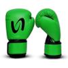 Adults Classic Boxing Gloves - Boxing MMA Muay Thai Training & Bag Work (Green Black, 12 Oz) view 2