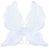 Dushi Fairy Wings for Adults,Butterfly Wings for Girls,Angel Wings,Fairy Costume for Women Birthday Halloween Dress Up Party Favor White view 1