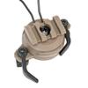 Tarnnetz Tactical Helmet ARC Rail Adapter Suspension Headphones Bracket for Tactical Pickup Headset view 3