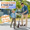 Hurtle Lightweight and Foldable Kick Scooter - Adjustable Scooter for Teens and Adult, Alloy Deck with High Impact Wheels, Durable ABEC-7 Bearings w/ T-bar Anodized Clamp Collar, Real Tree HURTSRT.5 view 3