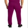 Healing Hands Men's Scrub Jogger Pants Dante with 4 Pockets, 2-Way Stretch, and Durable Fabric 9301, Wine,XST view 2