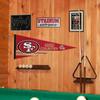 San Francisco 49ers Niners Country Pennant Banner Flag view 2