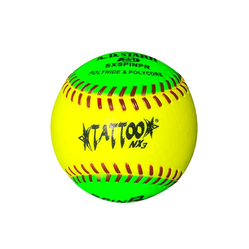 A.D. Starr Spinner Tattoo Softball (Dozen)