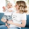 The Spunky Stork Family Mama Papa Baby Bear Matching Tshirt for Moms & Dads (XX-Large, Papa Bear | Unisex Tee) view 2