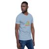 Clap Tees Short-Sleeve Unisex T-Shirt Improve 2020120336 Light Blue view 3