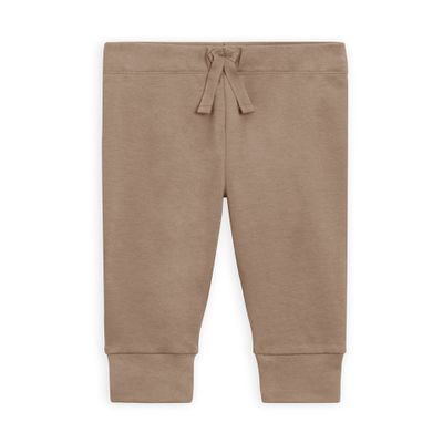 Colored Organics - Cruz Joggers Organic Cotton Baby Pants - Kids & Baby Clothes - Truffle - 18-24M