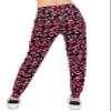 ALWAYS Women Drawstrings Jogger Sweatpants - Skinny Fit Premium Soft Stretch Pockets Track Pants Hearts XL view 4