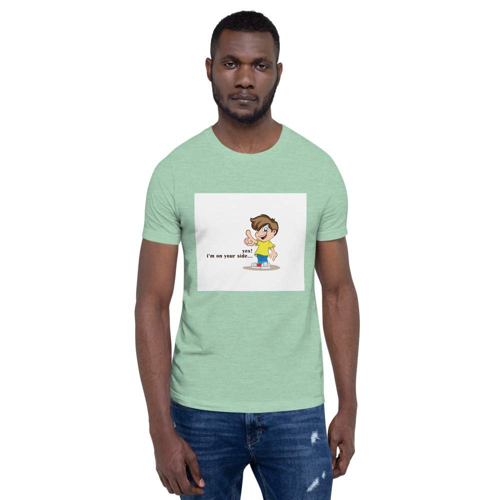 Clap Tees Short-Sleeve Unisex T-Shirt Your Side 2020120320