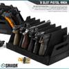 Savior Equipment Gun Pistol Revolver Firearm Handgun Rack Stand, Fit 8 of Most Long-Barreled Pistols, Cushioned Foam to Protect, Gun Safe Cabinet Storage Organizer Accessories view 2