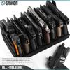 Savior Equipment Gun Pistol Revolver Firearm Handgun Rack Stand, Fit 8 of Most Long-Barreled Pistols, Cushioned Foam to Protect, Gun Safe Cabinet Storage Organizer Accessories view 3