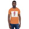 Clap Tees Short-Sleeve Unisex T-Shirt Forever Love 2020120331 Burnt Orange view 1