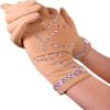 SG.MODA Figure Ice Skating Gloves Made in Europe with Crystals Biflex Crystals G1 S view 1