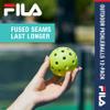 FILA Accessories Outdoor Pickleball Balls - Official Outdoor Pickleballs, Regulation Size with 40 Holes (Lime Green), Pack of 4 view 3