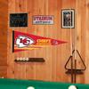 Kansas City Chiefs Chiefs Kingdom Pennant Banner Flag view 2