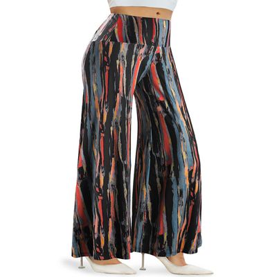 Arolina Women's Stretchy Wide Leg Palazzo Lounge Pants Casual Comfy High Waist Palazzo Pants
