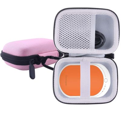 WERJIA Hard Carrying Case for OCOOPA/KARECEL/KAJURY Rechargeable Hand Warmers (Pink)