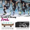 BELEEV Skateboards for Beginners, 31 Inch Complete Skateboard for Kids Teens Adults, 7 Layer Canadian Maple Double Kick Deck Concave Cruiser Trick Skateboard (Grey) view 3