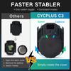CYCPLUS Cycling Speed and Cadence Sensor Bluetooth & ANT+ Wireless Bike Cadence Sensor Speed IP67 Waterproof- C3 X 2 view 3