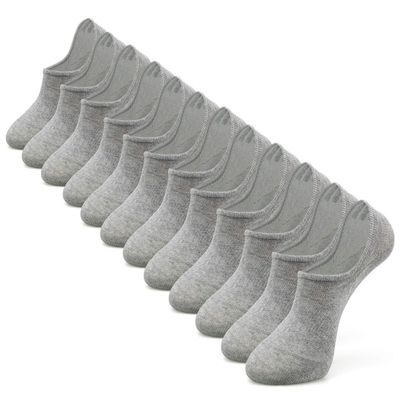 IDEGG No Show Socks Women & Men Low Cut Ankle Short Anti-slid Athletic Running Casual Invisible Liner Socks