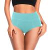 ASIMOON Womens Tummy Control Underwear,High Waisted Cotton Underwear for Women Full Back Soft Panties Comfortable Briefs XL view 2