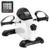 Mini Exercise Bike, AGM Under Desk Bike Pedal Exerciser Foot Cycle Arm & Leg Peddler Exerciser Machine with LCD Screen Displays (White) view 1