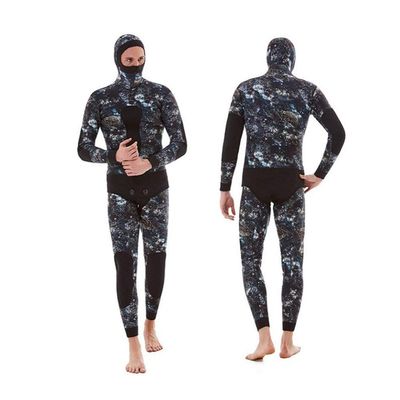 Neoprene 7mm Wetsuits Men's Diving Suit Split Scuba Snorkel Swimsuit Spearfishing Surfing Jumpsuit Equipment,M