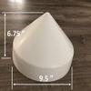 National Molding 9.5" Marine Piling Cap White (4 Pieces) view 3