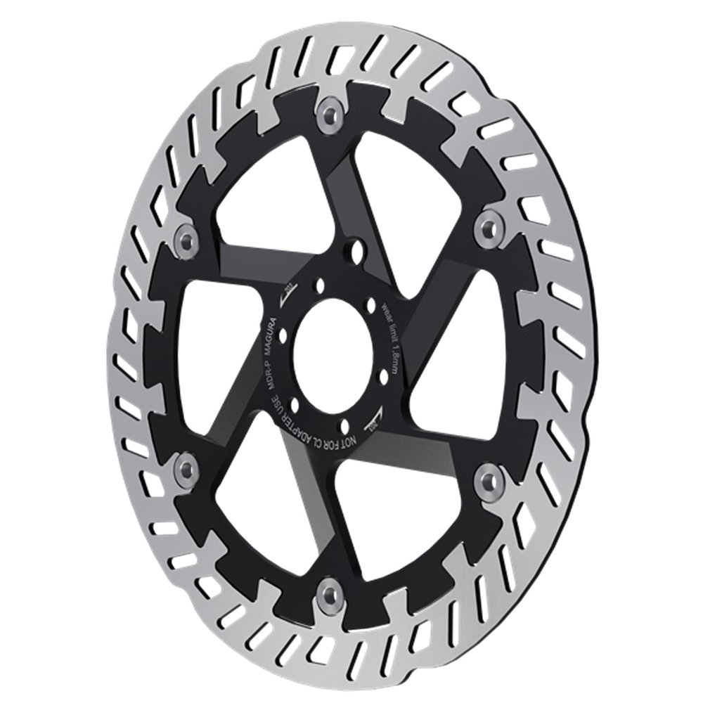 Magura MDR-P Bicycle Brake Disc Diameter 180 mm, 6-Hole with 6 Screws, E-Bike Optimised