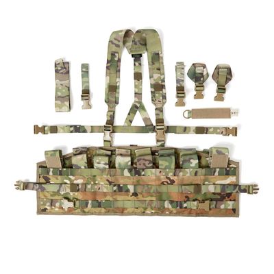 MT Military Chest Rig MOLLE II Tactical Assault Panel (TAP) Vest Army Vest with Straps OCP