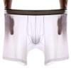Andongnywell 5-Pack Men's Elephant Nose Boxer Briefs Breathable Ice Silk Trunk Underwear Underpants Knickers (White,X-Large) view 2