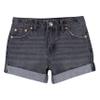 Girls' Girlfriend Fit Denim Shorty Shorts view 1