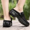 Women Slippers, Women Clog Slippers Breathable Anti Skid Mesh Slip-on Air Cushion Home Shoes Black 40 view 3