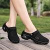 Women Slippers, Women Clog Slippers Breathable Anti Skid Mesh Slip-on Air Cushion Home Shoes Black 40 view 4