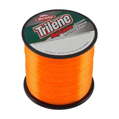 Berkley Trilene Big Game, Blaze Orange, 25lb | 11.3kg, 595yd | 544m Monofilament Fishing Line, Suitable for Saltwater and Freshwater Environments
