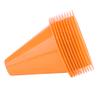 WNSC Football Marking Discs, Unbreakable PE Cone Shape 10pcs Football Cone, Improve The Controlling Ability of Football for Football Training Games for Boys(Orange) view 2