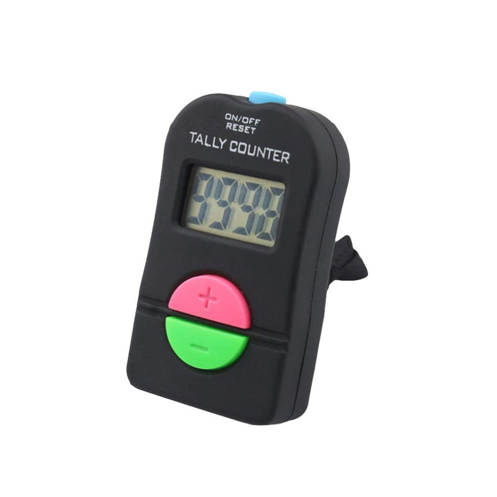 BESPORTBLE Electronic Clicker Counter Up/Down Counter Electronic Number Clicker Pitch Counter Dress Guard Bike Handheld Number Clicker Mechanical Clicker Up/Down Counters Led Golf