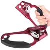 Ichiias Right Hand Riser Mountaineering Climbing Right Hand Ascender, Rope Riser, High Strength Outdoor for 8-13mm Rope Climbing(red) view 3