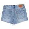 Girlfriend Fit Denim Shorty Shorts view 2