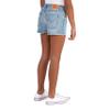 Girlfriend Fit Denim Shorty Shorts view 4