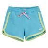 Levi's Girls' Soft Knit Shorty Shorts, Blue Topaz, 6X view 1
