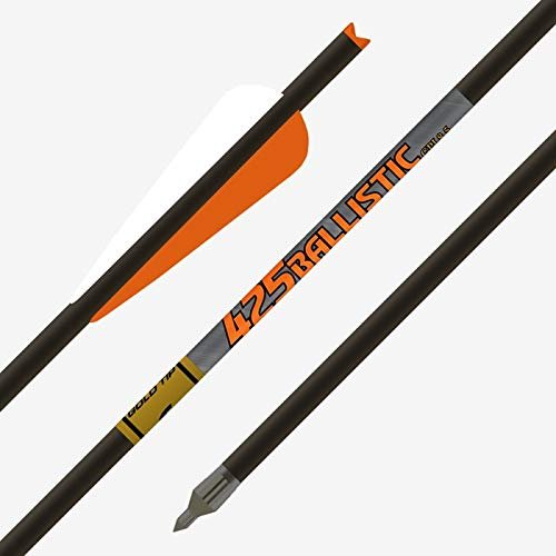 Gold Tip Bolt Ballistic (.343) 20" (.005) 4" Duravanes (6pk) Loose