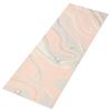 Love Sweat Fitness Premium Yoga Mat | 5mm Pink and Marble Pattern Reversible Non-Slip Exercise Mat for Yoga and Floor Workouts view 2
