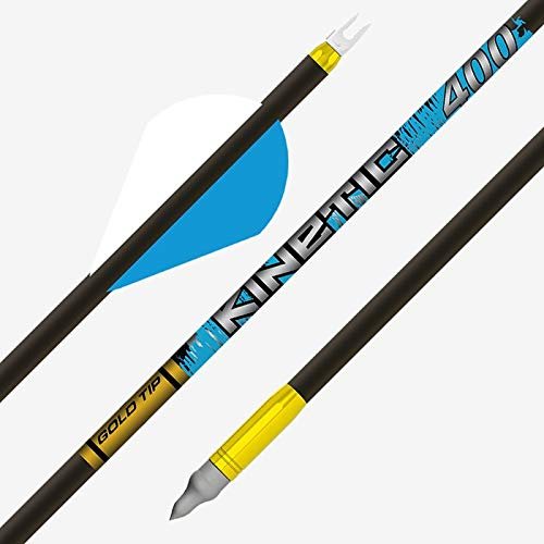 Gold Tip Arrow, Kinetic KAOS (.204) 200 2.75" 4 Fletch Vanes (6)