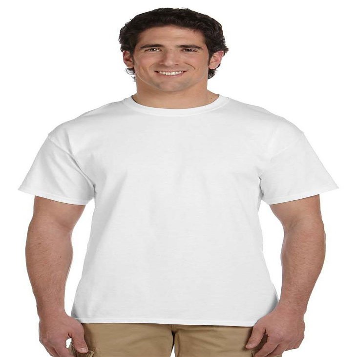 Hanes EcoSmart Short Sleeve T-Shirt 5XL White