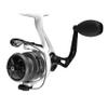 Quantum Accurist Spinning Fishing Reel, Size 15 Reel, Changeable Right- or Left-Hand Retrieve, Oversized Non-Slip Handle Knob and Continuous Anti-Reverse Clutch, White view 1