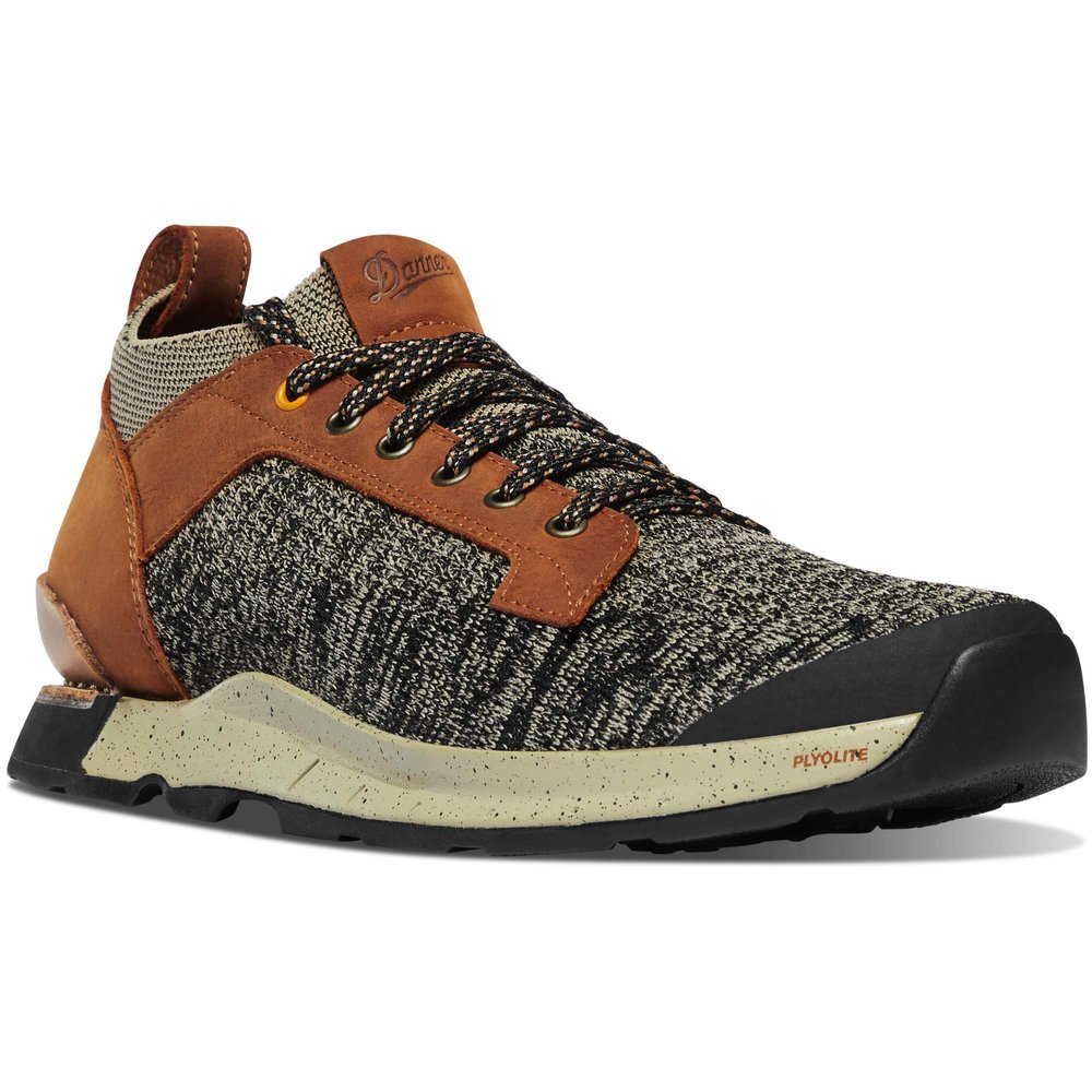 Danner Men's 31710 Overlook Knit Low 3" Hiking Shoes, Glazed Ginger/Orion - 7 D